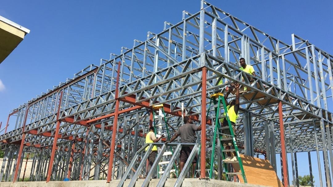 Steel framing prefab
